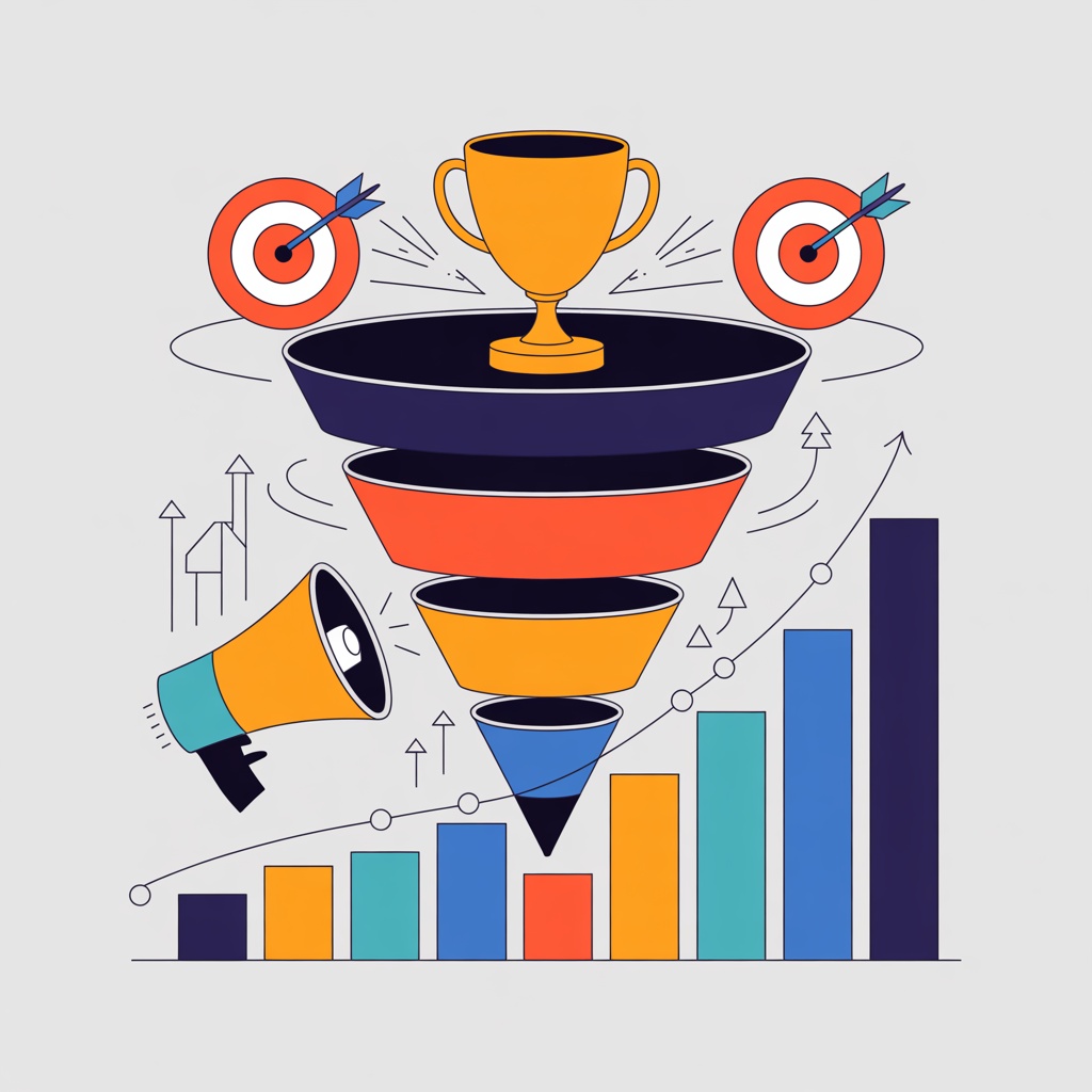 営業戦略立案・営業力強化支援 グラレコイラスト